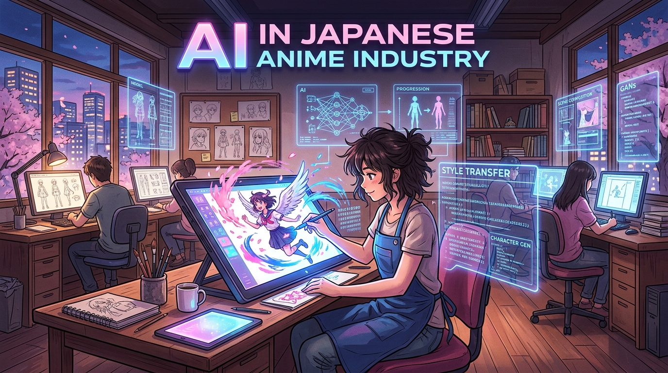 Saving the Anime Industry: How AI Addresses Japan's Animator Shortage Crisis