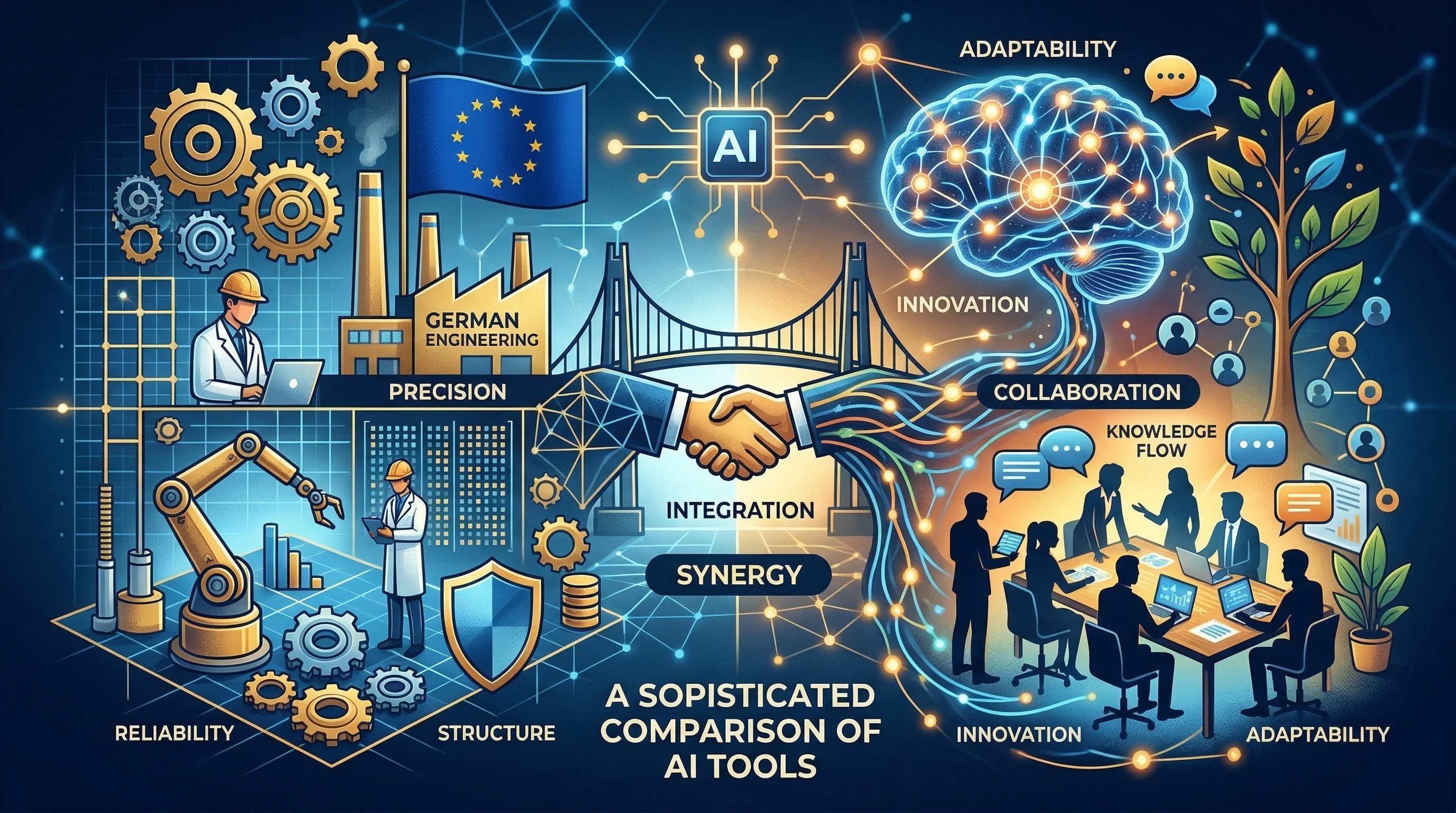 Progressing with AI: A Deep Dive Comparison of MCPlato and German AI Agent Tools