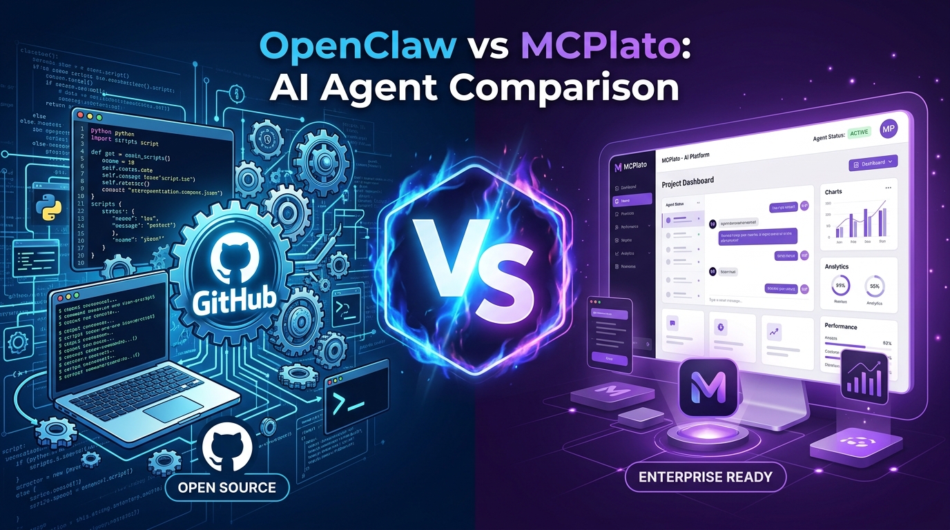 OpenClaw vs MCPlato: Two Philosophies in the 2026 AI Agent Landscape